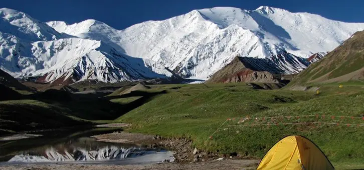 Peak Lenin Earth's Edge