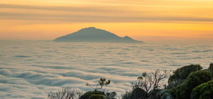 View from Mt Kilimanjaro, Tanzania