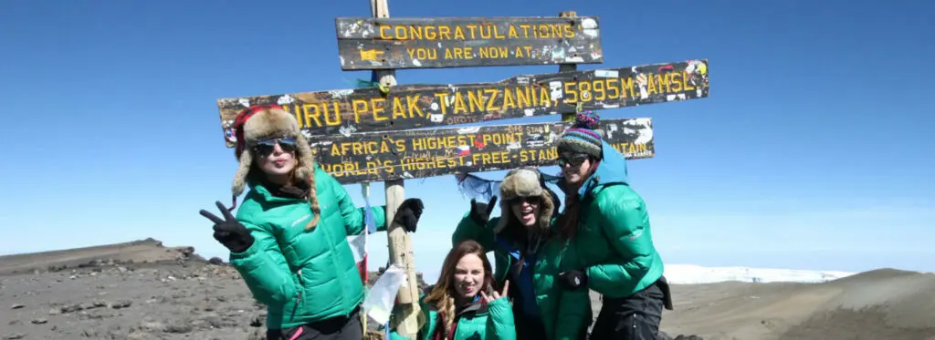 Female Kilimanjaro Expedition