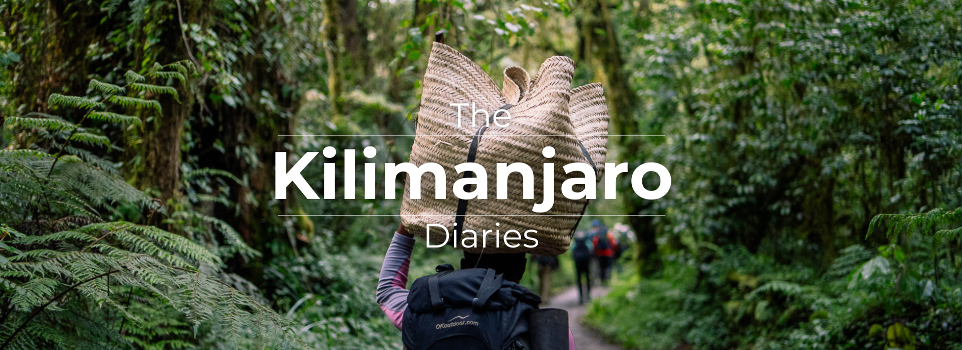 A porter in Kilimanjaro, Tanzania