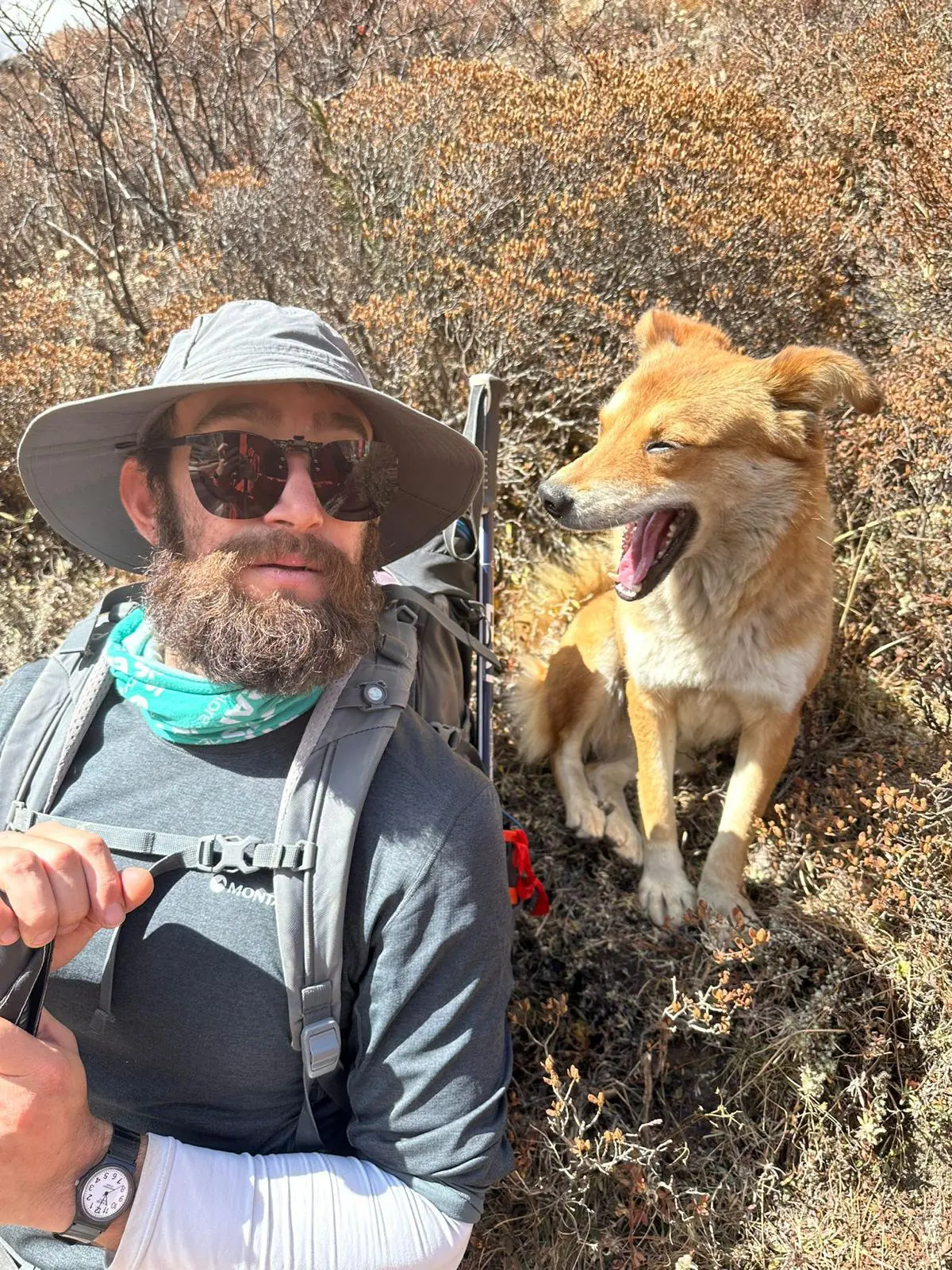 Dr Marcus Ball on expedition with Earth's Edge