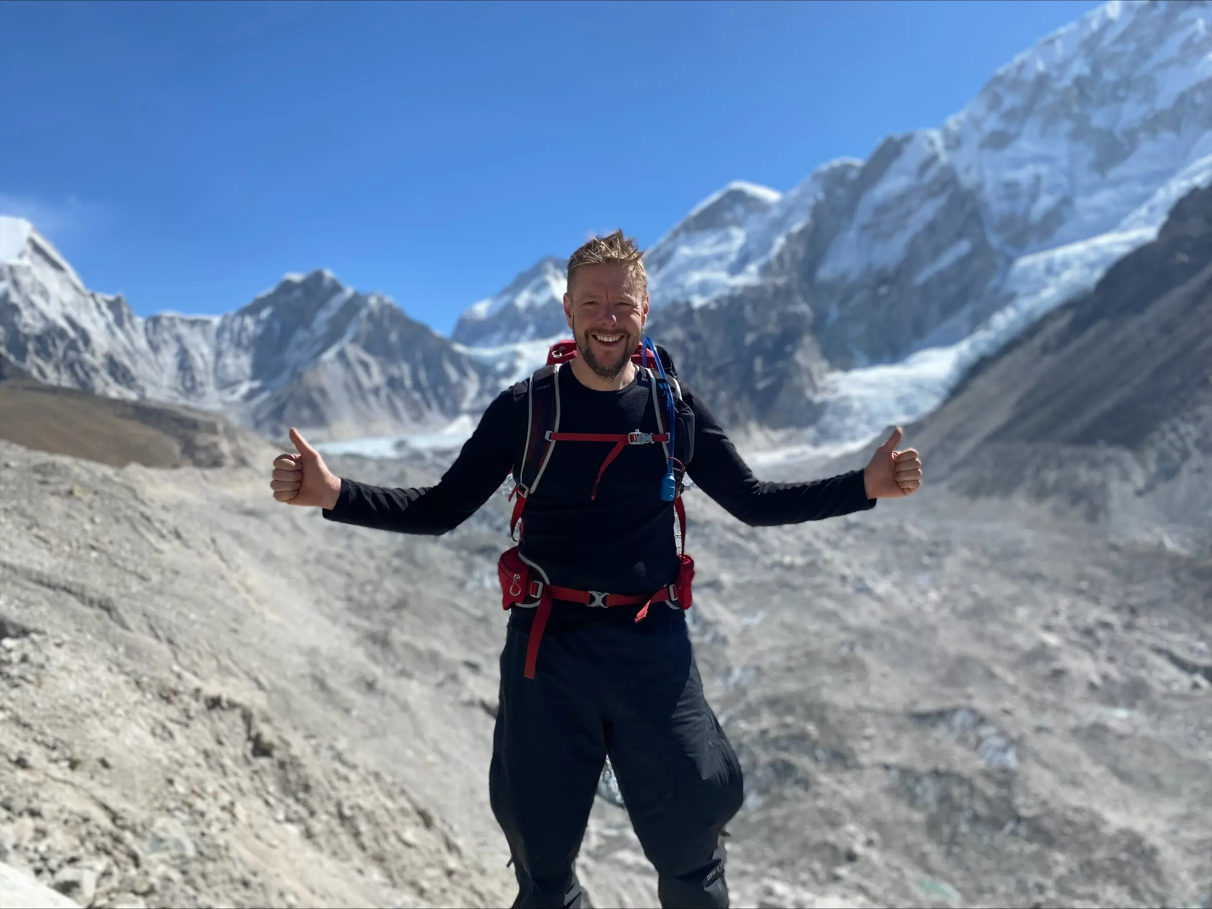 Earth's Edge expedition doctor Dan Gill