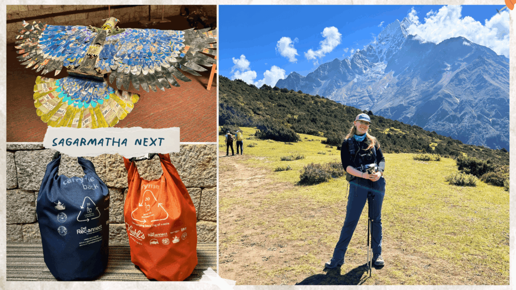 Visiting the Sagartmatha Next museum in Namche Bazaar, Nepal during the Everest Base Camp trek