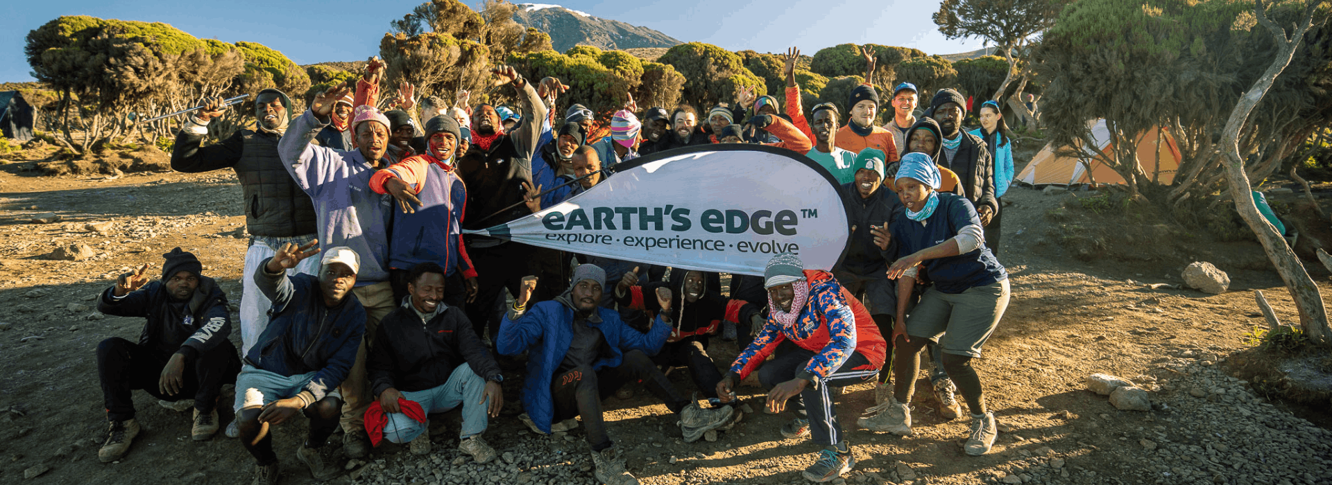 Earth's Edge Kilimanjaro team
