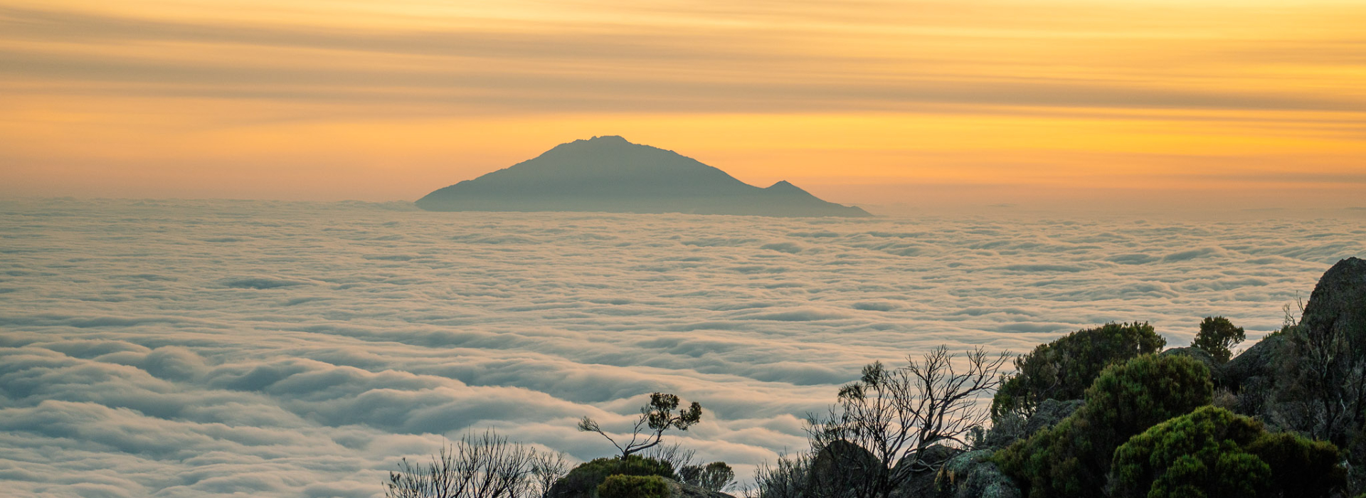 View from Mt Kilimanjaro, Tanzania