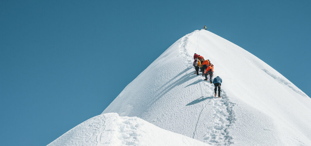 Island Peak with Earth's Edge 2