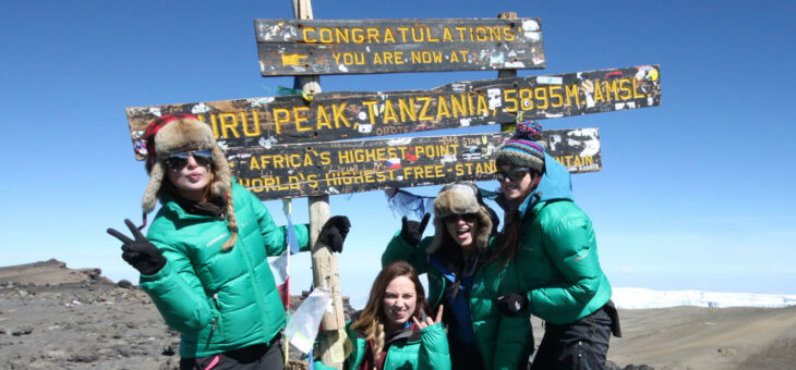 World's First All Female Kilimanjaro Expeditio