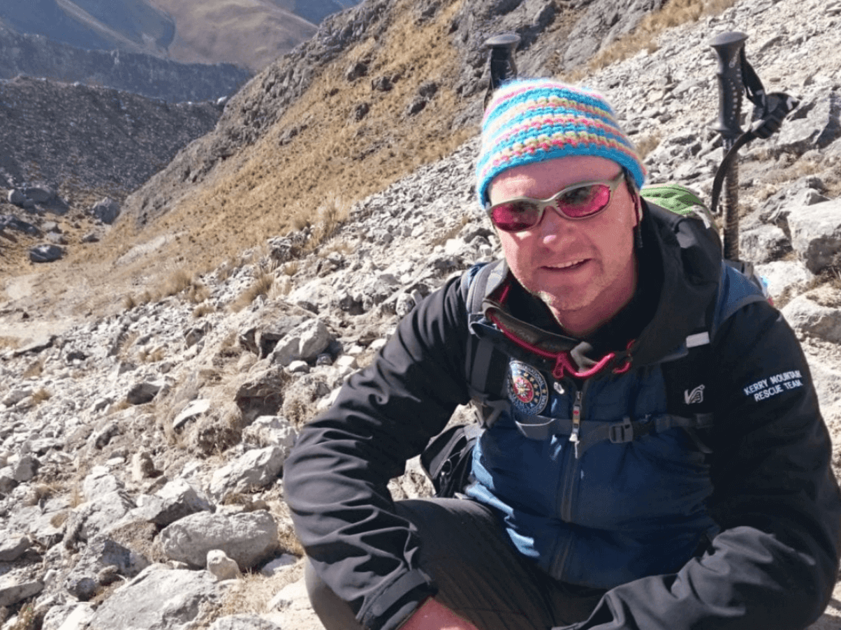 Lorcan McDonnell Earth's Edge expedition leader