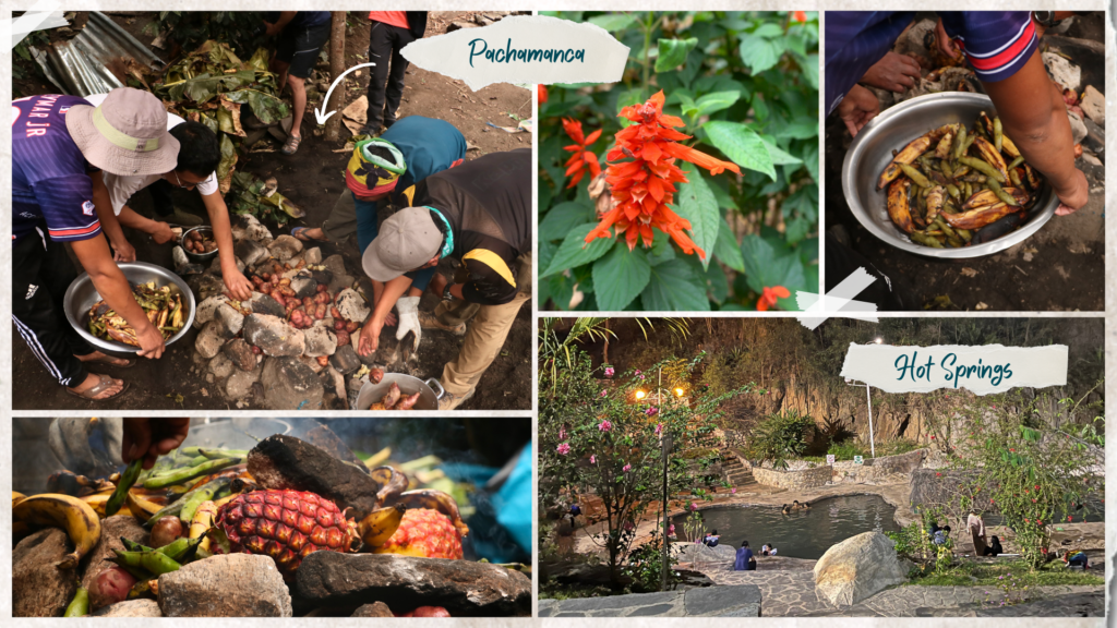 Montage of images from a coffee farm in Peru