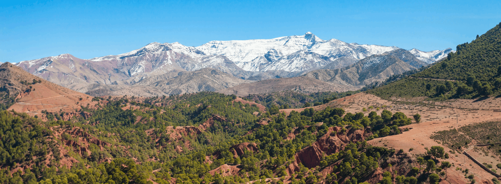 Mount Tubkal Circuit Trek, High Atlas Mountains, Morocco