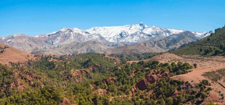 Mount Tubkal Circuit Trek, High Atlas Mountains, Morocco
