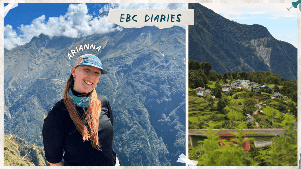 Earth's Edge content creator Ari's photos from her time in Nepal on her Everest Base Camp trek